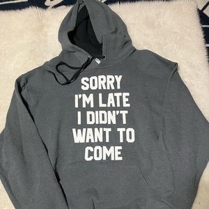 New Graphic Hooded Sweatshirt